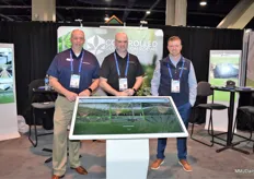 Greg Norris, Chris Dickey and Jeff Bennett of PermaTherm, manufacturer of insulated metal panels for growing facilities.